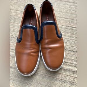 Prada men’s Leather slip on sneakers size 11. 4D 3063 11